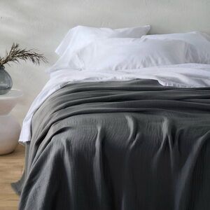 Casaluna Rayon from Bamboo Matelasse Blanket King Size